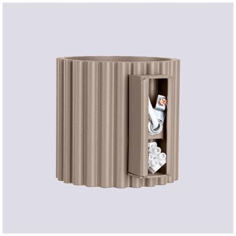 Lampada Da Parete Aura Taupe G9 Sl. 1816 - Minimalist Lampada Da Parete Talpa 10x10x12 Cm - Foto 8
