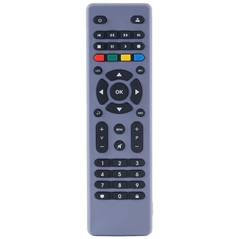 Custodia Protettiva In Silicone Per Telecomando Compatibile Con Telecomando Universale Canal+ Tv Box Grey - Foto 1