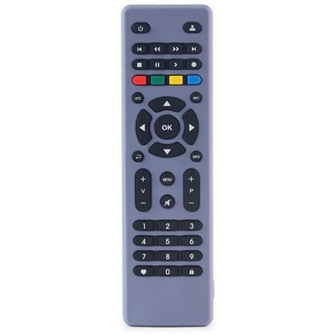 Custodia Protettiva In Silicone Per Telecomando Compatibile Con Telecomando Universale Canal+ Tv Box Grey - Foto 2