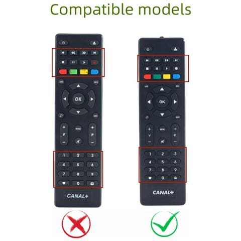 Custodia Protettiva In Silicone Per Telecomando Compatibile Con Telecomando Universale Canal+ Tv Box Grey - Foto 4