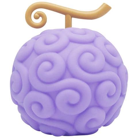 Diffusore Luce Led One Piece Gom Gom 20cm Con 2 Modalità Di Illuminazione, Viola - Foto 1