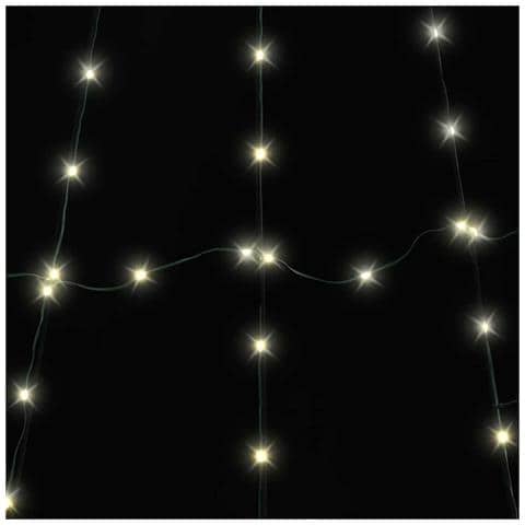 Albero di Natale LED con picchetti per il terreno Bianco caldo - Foto 9