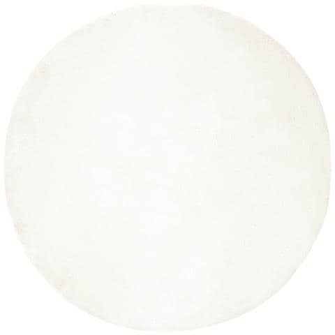 Tappeto in Pelliccia Sintetica di Coniglio Olite Crema Ø 120 cm - Foto 1