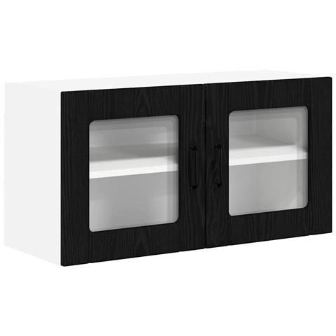 Mobile da cucina Rovere Nero 80 x 31 x 40 cm Legno multistrato - Foto 1
