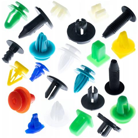 Set Di Clip E Strumenti Per Auto - 100 Clip Universali + 6 Strumenti Di Rimozione | Materiale Plastico, Multicolore, 1-4cm | Uso Versatile Auto - Foto 8