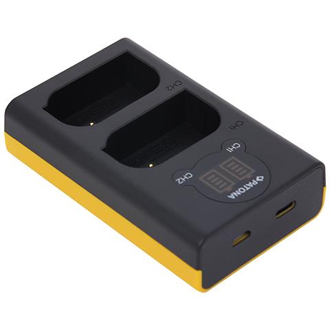 9886 carica batterie Batteria per videocamera USB - Foto 2