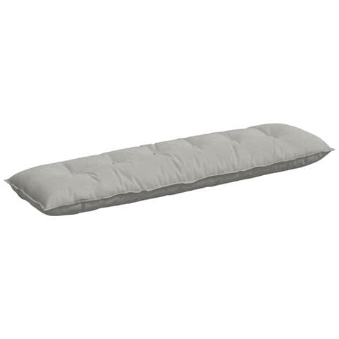 Cuscino per Schiena Grigio chiaro 180 x 50 cm - Foto 1
