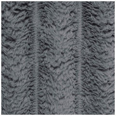 Coperte da Pile 6 pcs Grigio scuro 270 x 240 cm Panno - Foto 9