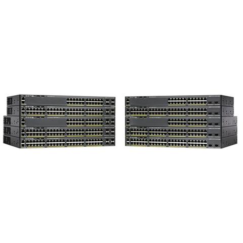 Catalyst 2960-XR Switch 48 Porte PoE 370W Gigabit Ethernet 10/100/1000 + 2x10G SFP+ - Foto 1