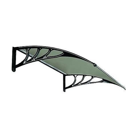 Pensilina In Policarbonato Bronzato Alveolare Cm. 60x100 - Foto 1