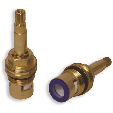 Vitone Ceramico Asta Prolungata, Vitone A Dischi Ceramici Destro Attacco 1/2'' Asta Mm. 39 Apertura 180° Broccia Mm. 8x20 - Foto 1