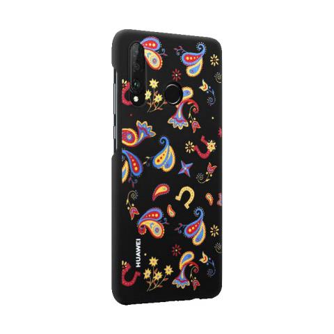 p30 lite - pc case, floral nero. - Foto 1