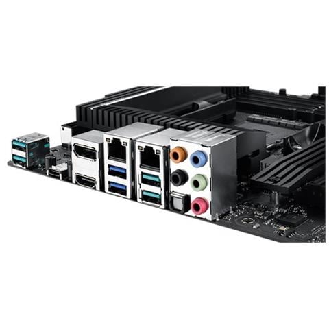 Scheda madre Pro WS X570-ACE Workstation ATX AMD AM4 Ryzen 3000 14 fasi di alimentazione PCIe 4.0 M. 2 DDR4 ECC U. 2 Intel LAN SATA USB 3.2 Gen2 Type-A Type-C Control Center Express - Foto 5