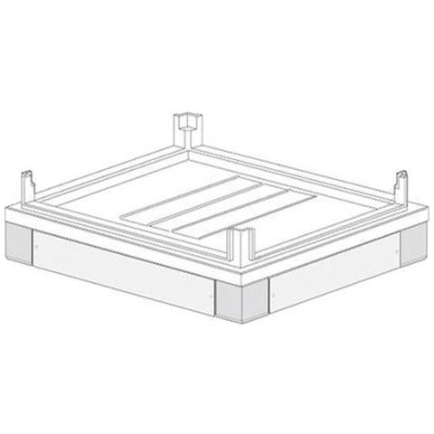 Zoccolo Ispezionabile E Sovrapponibile 850x100x850mm Per Armadi Hdx - 91811/88 - Foto 1
