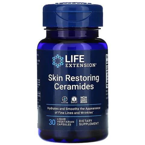 Ceramidi Rigeneranti Per La Pelle, Life Extension, 30 Capsule Di Licoide - Foto 5