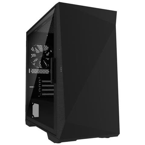 Z1 Iceberg (nero) - Custodia Senza Alimentatore - Mini Tower - Formato M-atx - Foto 1