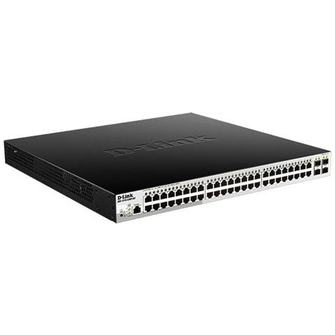 Switch di Rete DGS-1210-52MP /ME /E Gestito L2+ Gigabit Ethernet (10/100/1000) 1U Nero, Grigio - Foto 1