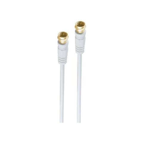 Cavo Coassiale In PVC Bianco T100 PLUS - 5