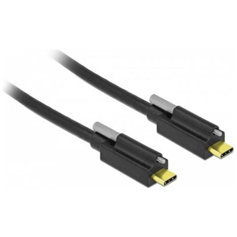 84138 Cavo Usb 2 M Usb 3.2 Gen 2 (3.1 Gen 2) Usb C Nero - Foto 1