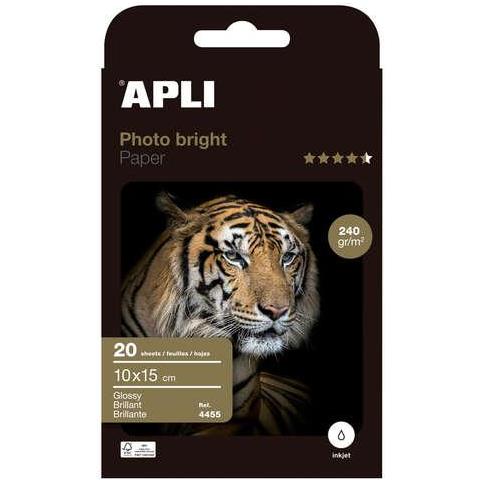 Carta Fotografica Appi Photobright 10 X 15 Cm 240 G 20 Nebbie - Foto 3