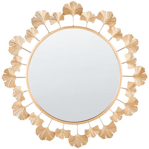 Specchio Codolet 60 Cm 60 Cm Metallo Oro - Foto 2
