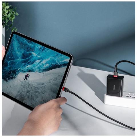 Catklf-alg1 Pd 2.0 100w Nylon Data & Charging Cable Usb-c To Usb-c 2m Black-gray - Foto 8