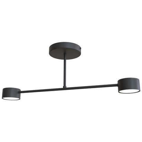 Lampada A Sospensione Motif - Nero, Beige - Acciaio Verniciato A Polvere - 82x100x70 Cm - Foto 1