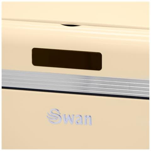 Swka4500cneu Retro Pattumiera Con Sensore Di Apertura Automatica, Metallo, 45 Litri, Vintage Crema - Foto 8