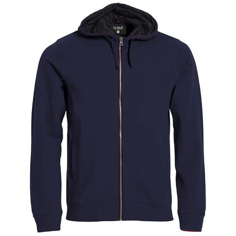 Classic Hoody Full Zip Blu Scuro Xxl - Foto 1