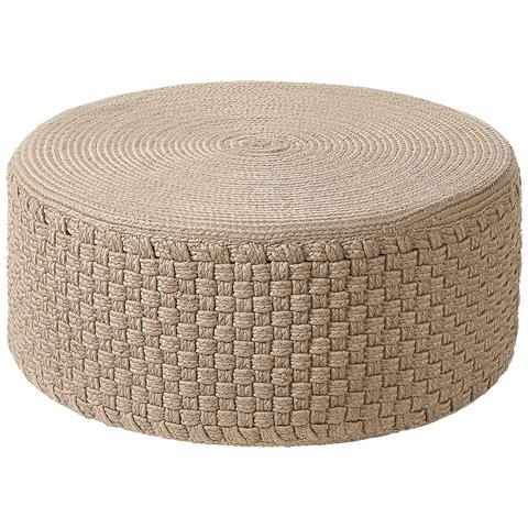 Pouf Mithi Beige 70 Cm 70 Cm 30 Cm - Foto 2