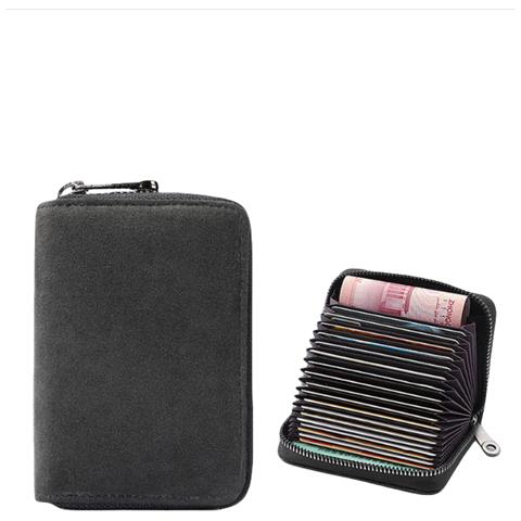 Portafoglio Da Uomo Con Blocco Rfid Black - Foto 1