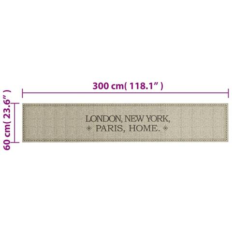 Tappeto Da Cucina Lavabile Casa Maiuscolo 60x300 Cm Velluto - Foto 5