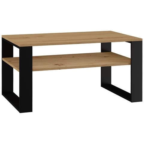 MODERN 1P ART CZ tavolino da caffè, comodino e consolle da soggiorno Tavolo da caffè Forma rettangolare 2 gamba /gambe - Foto 1