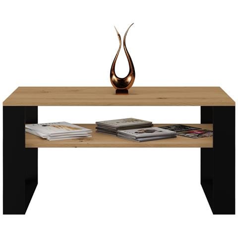 MODERN 1P ART CZ tavolino da caffè, comodino e consolle da soggiorno Tavolo da caffè Forma rettangolare 2 gamba /gambe - Foto 4
