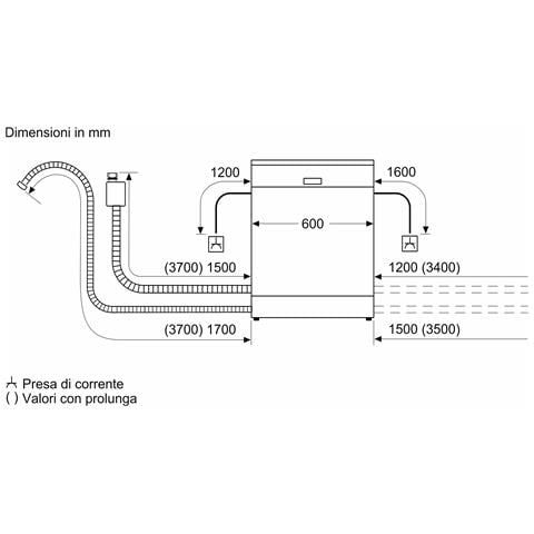 Serie 4 SMV4HVX07E Lavastoviglie da incasso a scomparsa totale 60 cm - Foto 14
