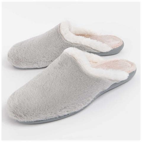 Pantofole Northome Louslip2 Grigie Grigio Tessuto - Foto 1