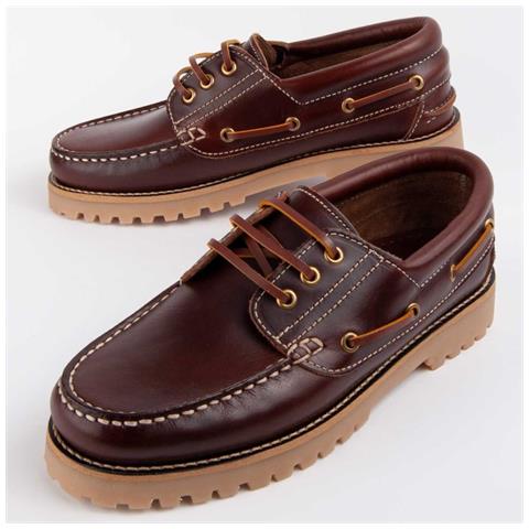 Nautic Pullnaus3 Marrone Marrone Pelle Naturale - Foto 1