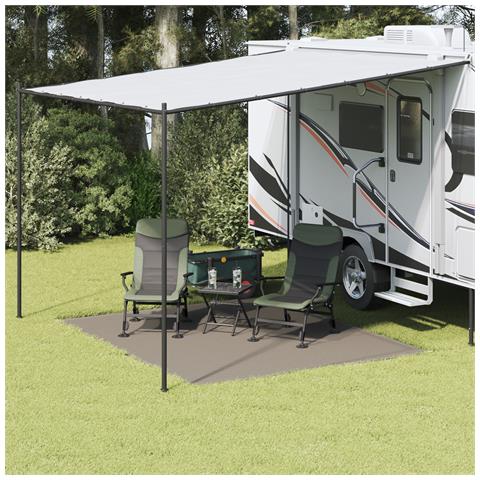 Accessorio per Tenda Grigio Chiaro Poliestere 250 x 300 cm - Foto 2