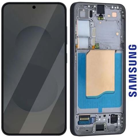 Schermo Completo Originale Galaxy S25 Display Lcd Con Vetro E Telaio, Nero - Foto 4