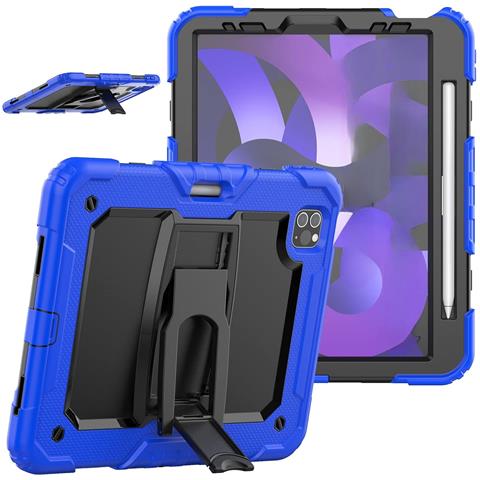 Custodia Per Ipad Air 5/air 4/ Pro 11 Con Tracolla Blu - Foto 1