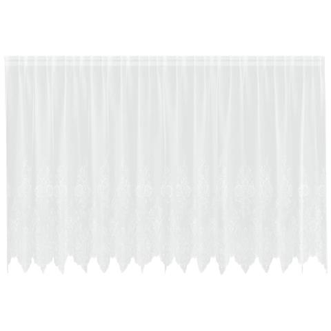 Tende con tende Bianco 500x100cm Poliestere - Foto 1