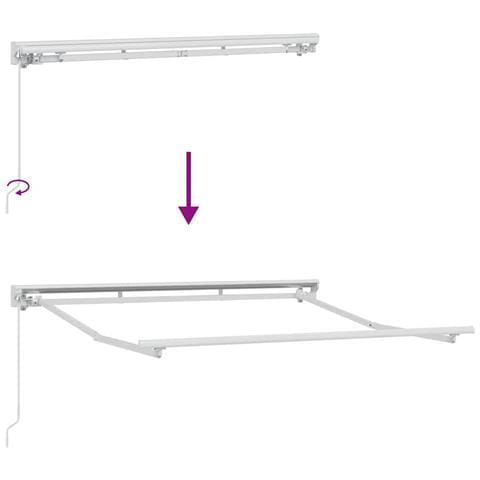 Struttura della tenda Bianco 2.5 x 2 m - Foto 9