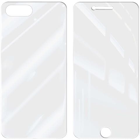 Pellicola Protettiva Resistente E Custodia Per Iphone 7 Plus Antigraffio, Trasparente - Foto 2