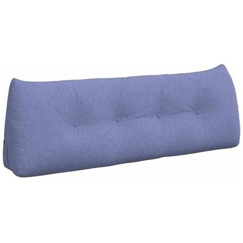 Cuscino per Schiena Blu jeans 140 x 24 x 50 cm Tessuto - Foto 1