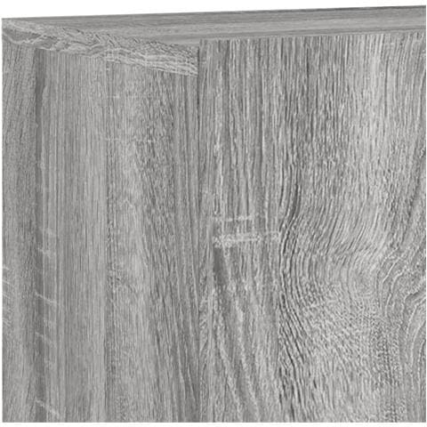 Mobili TV a Muro 5pz Grigio Sonoma in Legno Multistrato - Foto 9