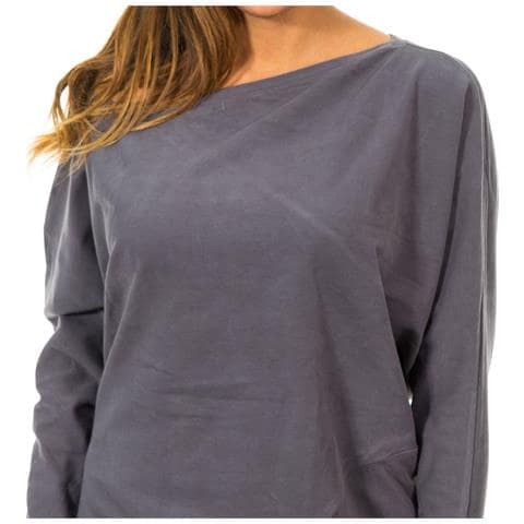 Maglia Da Donna Con Maniche A Pipistrello E Scollo A Barchetta 10dve0780 - Foto 3