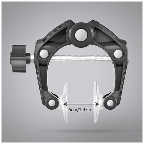Sottovuoto Meccanico Te-793 Progrip - Ventosa Per Schermi Lcd | 44 Mm | Per Smartphone E Tablet | Regolazione A Vite, Supporto - Foto 6