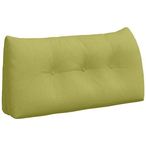 Cuscino per Schiena Verde chiaro 100 x 24 x 50 cm Tessuto - Foto 1