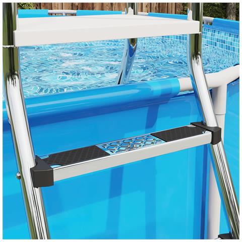 Gradino di ricambio per scaletta piscina 50 x 9 x 3.5 cm - Foto 2