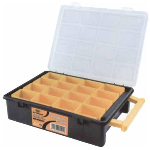 Portaminuterie Con Vaschette Removibili 18x12,8x3,2cm 16 Vaschette 24,2x18,8x6,0cm - Foto 2